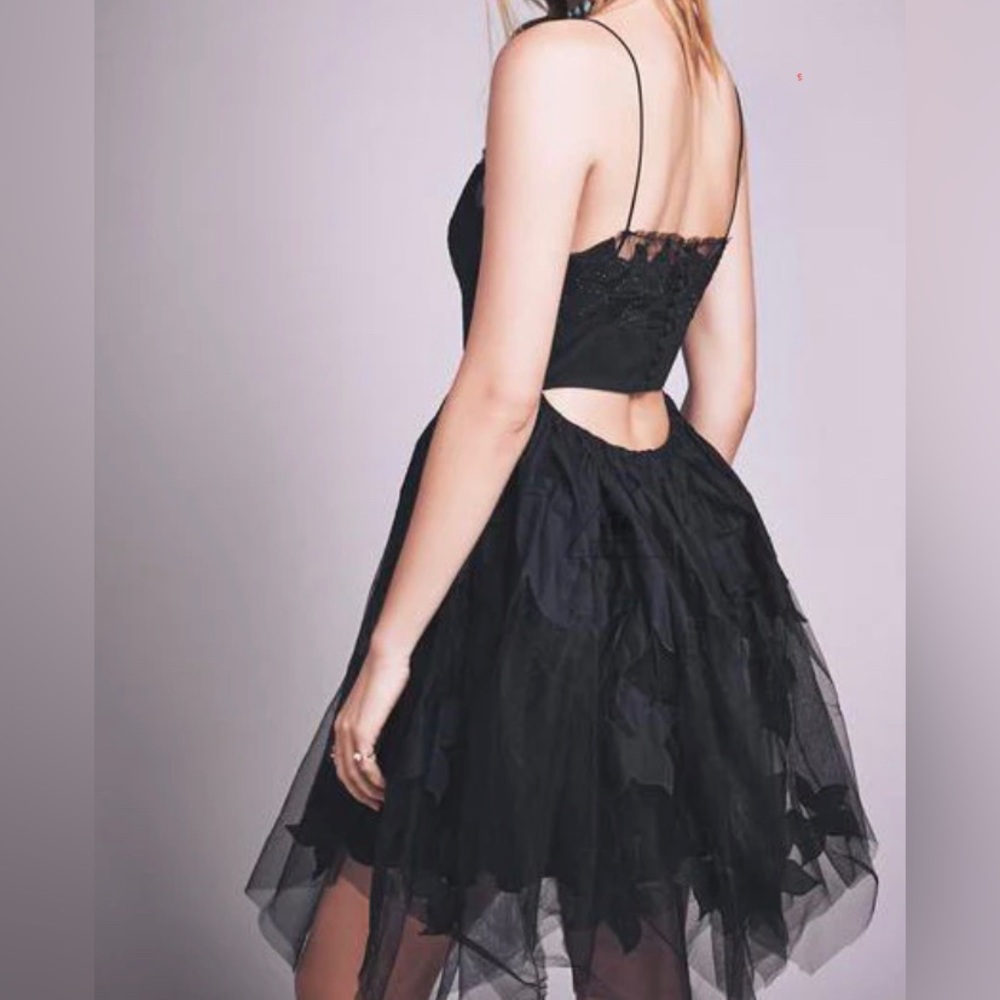 NEW $300 Free People Party Gossamer Mini Dress Size 10